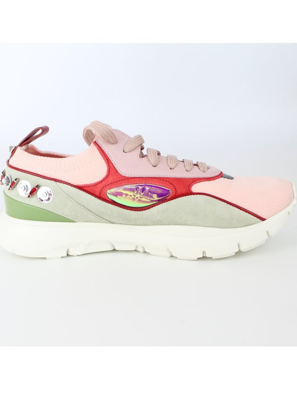 NEW VALENTINO GARAVANI Embellished Sneaker, EU 38